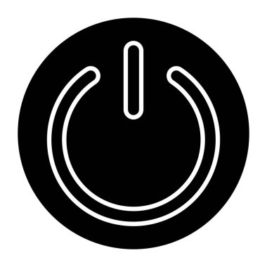 Kişisel ve Ticari Kullanım İçin Güç Anahtarı Simgesi Tasarımı