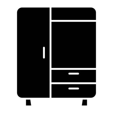 Kişisel ve Ticari Kullanım İçin Dolap Simgesi Tasarımı