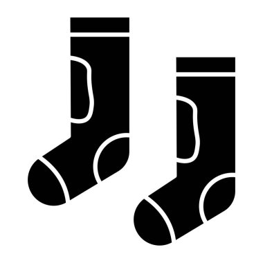 Kişisel ve Ticari Kullanım için Çorap Simgesi Tasarımı