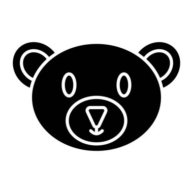 Kişisel ve ticari kullanım için Ayı Simgesi Tasarımı