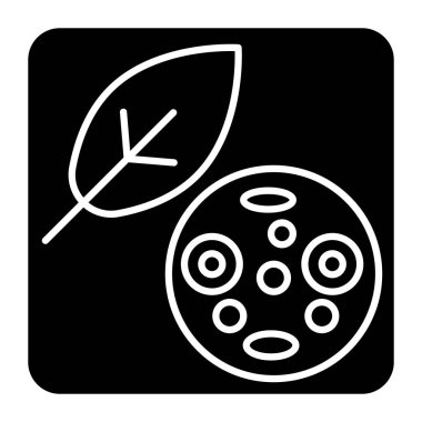 Kişisel ve Ticari Kullanım İçin Bitki Hücre Simgesi Tasarımı