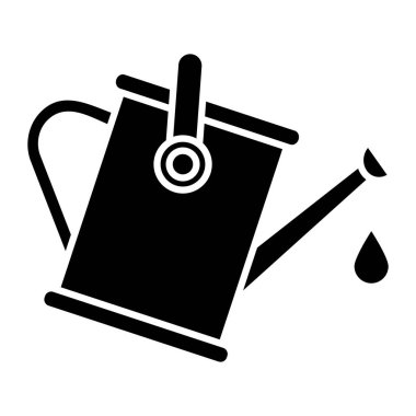 Watering Can Icon Design For Personal And Commercial Use clipart