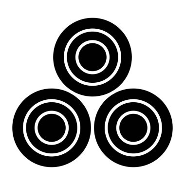 Kişisel ve ticari kullanım için Saman Simgesi Tasarımı