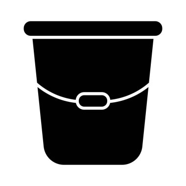 Kişisel ve Ticari Kullanım İçin Su kovası Simgesi Tasarımı