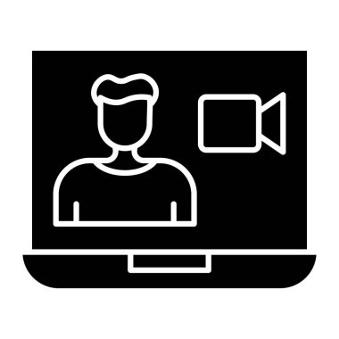 Kişisel ve Ticari Kullanım için Görüntü Çağrısı Simgesi Tasarımı