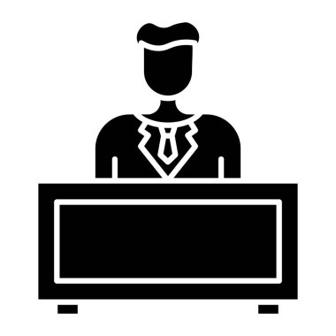 Kişisel ve ticari kullanım için Patron Simgesi Tasarımı