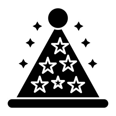 Parti Şapka Simgesi Kişisel ve Ticari Kullanım Tasarımı