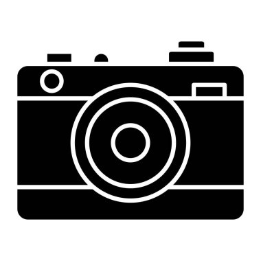 Kişisel ve Ticari Kullanım için Fotoğraf Kamerası Simgesi Tasarımı