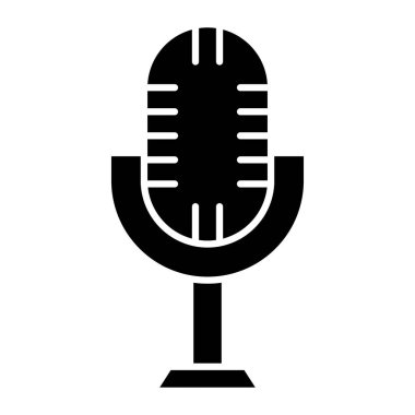Kişisel ve Ticari Kullanım İçin Mikrofon Simgesi Tasarımı