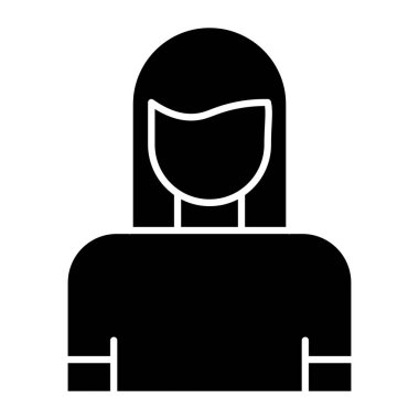 Kişisel ve Ticari Kullanım İçin Kadın Simgesi Tasarımı