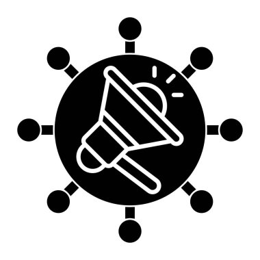 Kişisel ve Ticari Kullanım İçin Viral Pazarlama Simgesi Tasarımı