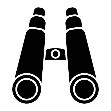 Kişisel ve Ticari Kullanım İçin Dürbün Simgesi Tasarımı