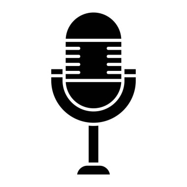 Kişisel ve Ticari Kullanım İçin Mikrofon Simgesi Tasarımı