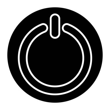 Kişisel ve ticari kullanım için Güç Düğmesi Simgesi Tasarımı