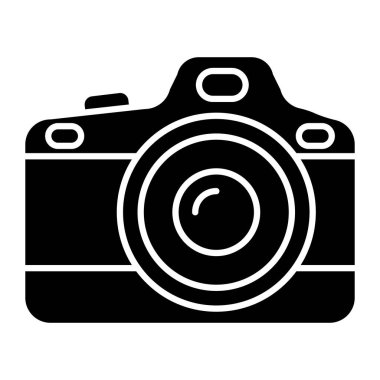 Kişisel ve ticari kullanım için Dijital Kamera Simgesi Tasarımı