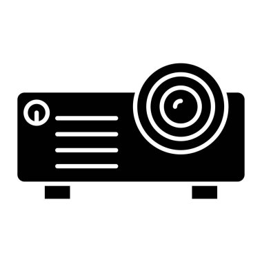 Kişisel ve Ticari Kullanım İçin Projektör Simgesi Tasarımı