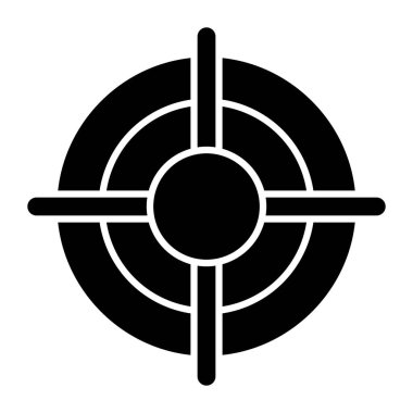 Kişisel ve Ticari Kullanım için Hedef Simgesi Tasarımı