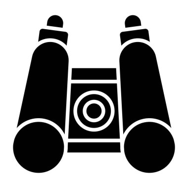 Kişisel ve Ticari Kullanım İçin Dürbün Simgesi Tasarımı