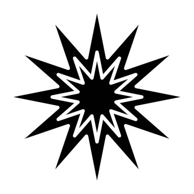 Kişisel ve ticari kullanım için Patlama Simgesi Tasarımı