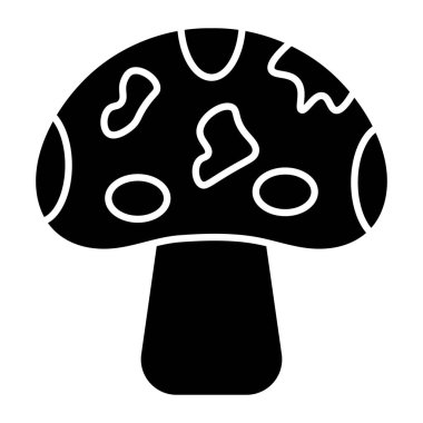 Kişisel ve Ticari Kullanım İçin Mantar Simgesi Tasarımı