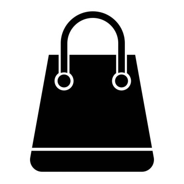Kişisel ve Ticari Kullanım İçin Alışveriş Torbası Simgesi Tasarımı