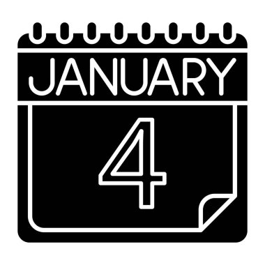 Kişisel ve ticari kullanım için Ocak Simgesi Tasarımı