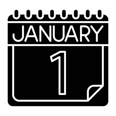 Kişisel ve ticari kullanım için Ocak Simgesi Tasarımı