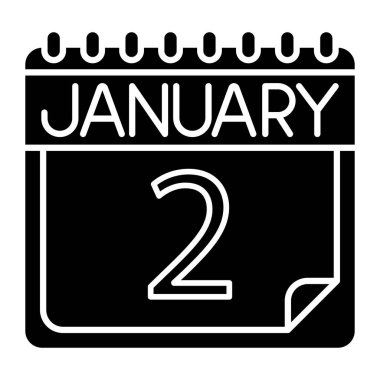 Kişisel ve ticari kullanım için Ocak Simgesi Tasarımı