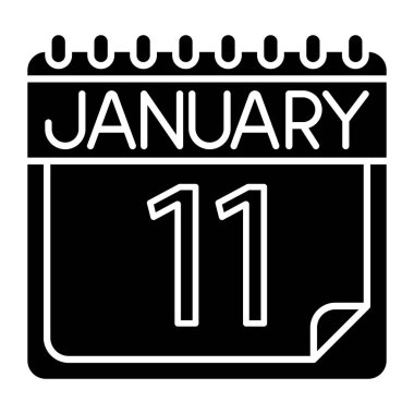 Kişisel ve ticari kullanım için Ocak Simgesi Tasarımı