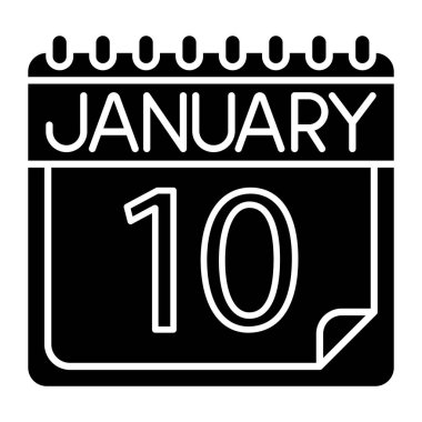 Kişisel ve ticari kullanım için Ocak Simgesi Tasarımı