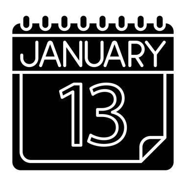 Kişisel ve ticari kullanım için Ocak Simgesi Tasarımı