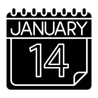 Kişisel ve ticari kullanım için Ocak Simgesi Tasarımı