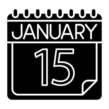 Kişisel ve ticari kullanım için Ocak Simgesi Tasarımı