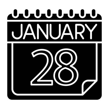 Kişisel ve ticari kullanım için Ocak Simgesi Tasarımı