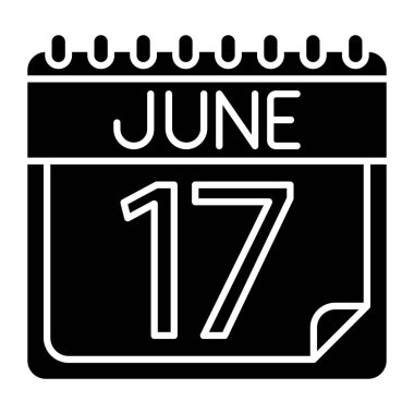 Kişisel ve ticari kullanım için Haziran Simgesi Tasarımı