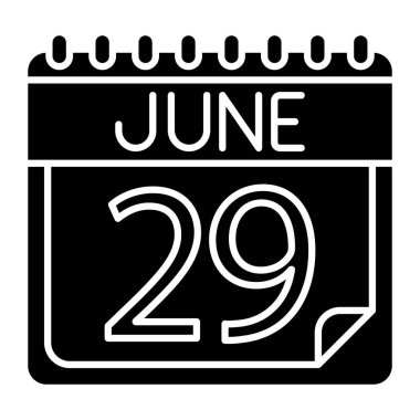 Kişisel ve ticari kullanım için Haziran Simgesi Tasarımı