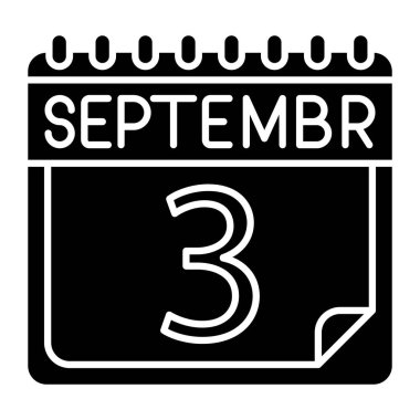 Kişisel ve ticari kullanım için Eylül Simgesi Tasarımı