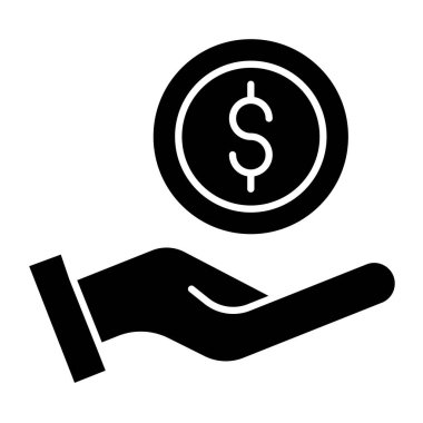 Kişisel ve Ticari Kullanım İçin Gider Simgesi Tasarımı