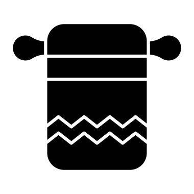 Kişisel ve ticari kullanım için Havlu Askısı Simgesi Tasarımı