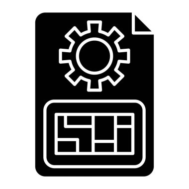 Kişisel ve Ticari Kullanım için Şablon Simgesi Tasarımı