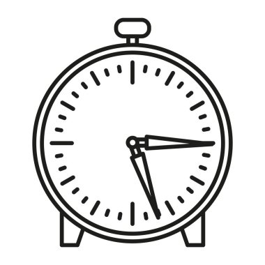 Saat simgesi Vektör Satır Simgesi Tasarımı