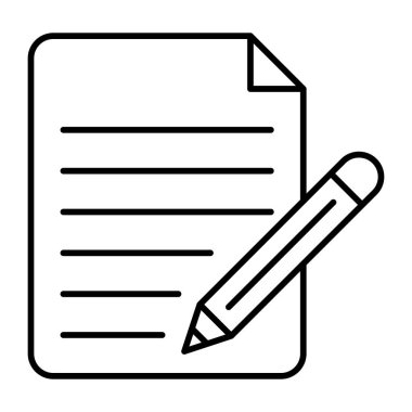 Dosya Vektör Satır Simgesi Tasarımı Yeniden Adlandır