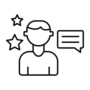 Resim Erkek Vektör Satırı Simgeleri Tasarımı