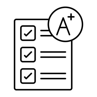 Puan Vektör Satırı Simgesi Tasarımı