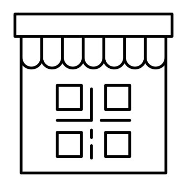 Qr Kod Vektör Satır Simgesi Tasarımı