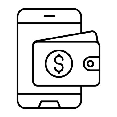 Dijital Aktarım Vektör Satır Simgesi Tasarımı