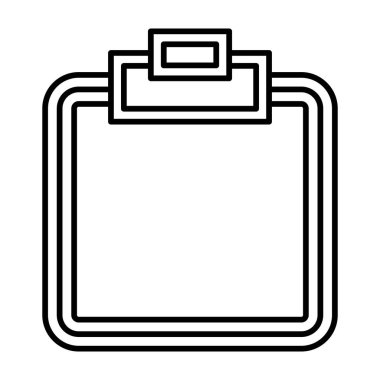 Notlar Pano Vektör Satır Simgesi Tasarımı