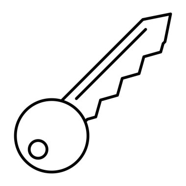 Key Vector Line Icon Design
