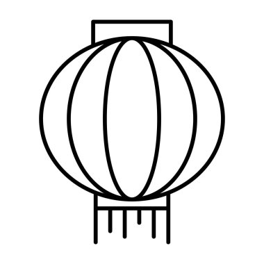 Fener Vektör Satır Simgesi Tasarımı