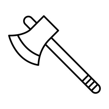 Axe Vektör Satır Simgesi Tasarımı